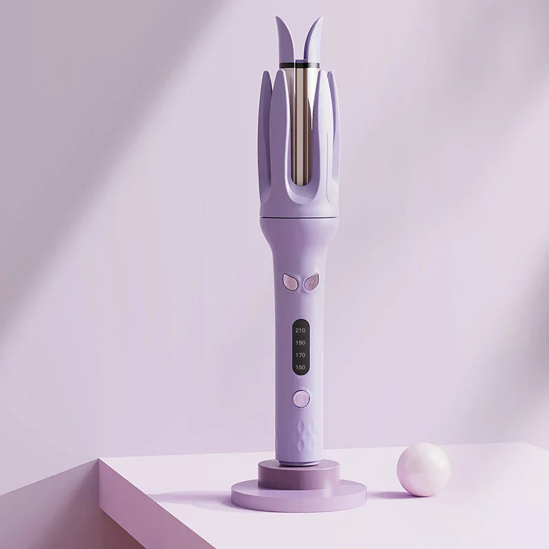 Lockenstab CurliQ Pro | Automatischer Keramik-Lockenstyler 28 mm | Antifrizz & Ionen-Technologie | 4 Temperaturstufen