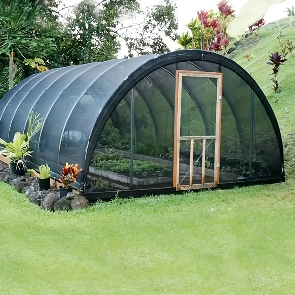 Sonnenschutznetz PlantaShade | UV-Schutz für Garten & Terrasse | Mit 20 Befestigungsbändern | Luft- & Wasserdurchlässig