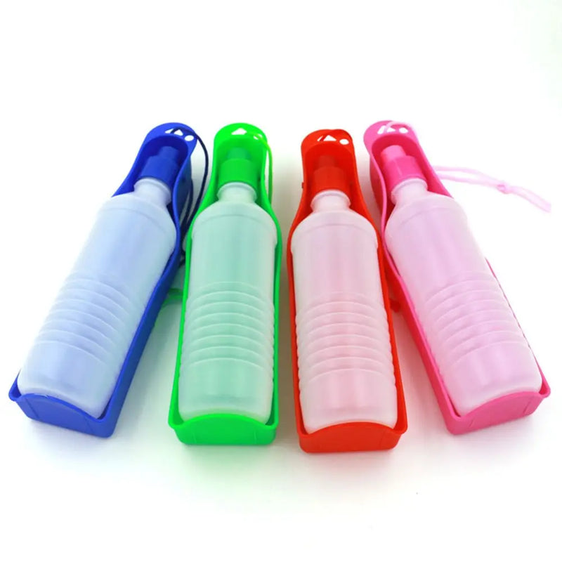 AquaPaw | Tragbare Hunde-Trinkflasche | Auslaufsicher & BPA-frei | 250ml/500ml | Für Unterwegs
