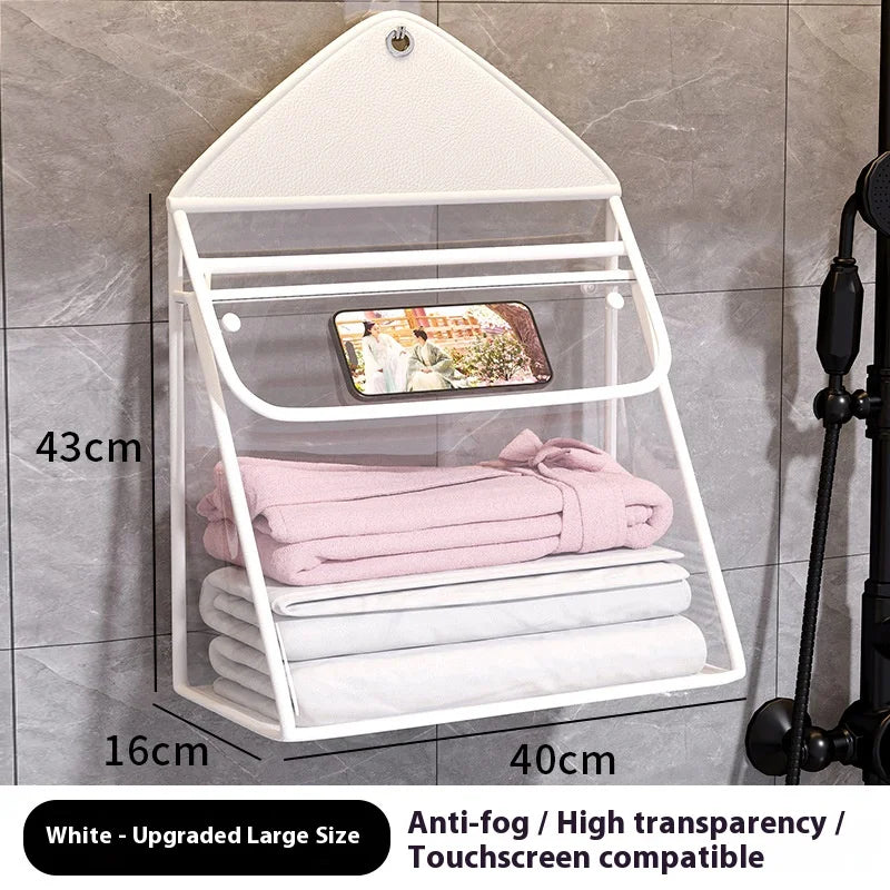 Hänge-Organizer ClarityBag | Wasserdicht & Transparent | Große Kapazität | Badezimmer & Kosmetik-Aufbewahrung