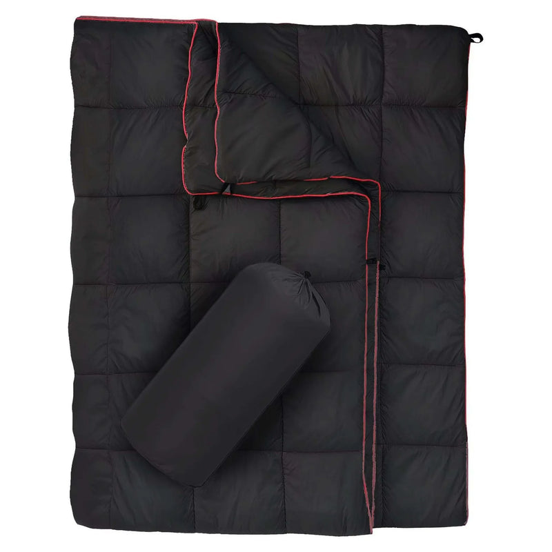 ThermaTrek Outdoor-Decke 4-Jahreszeiten | Ultraleicht & Wärmend | 140×200 cm | Für Camping, Reisen & Ski