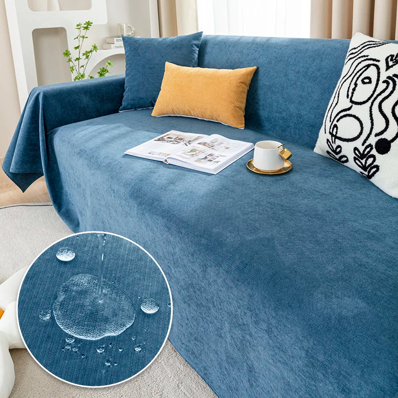 HomeGuard Sofa-Decke | Wasserdicht & Kratzfest | Staubschutz & Allround-Überwurf | Für Sofa, Bett & Wohnraum
