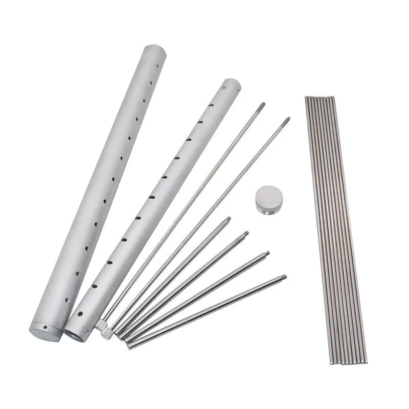 GrillMate Pocket Tragbarer BBQ-Grill aus Edelstahl | Faltbar & kompakt | Für 3–5 Personen | 30 × 27,5 × 15,5 cm