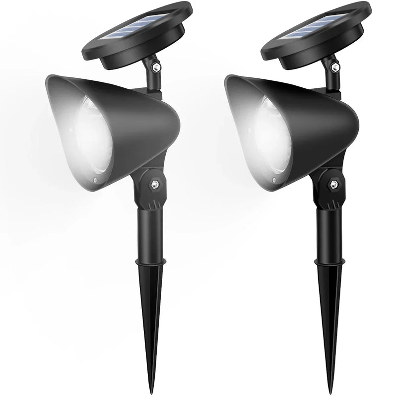 Solar-Spotstrahler LumiFokus | LED Gartenstrahler | IP65 Wasserdicht | Für Bäume, Wege & Landschaftsbeleuchtung