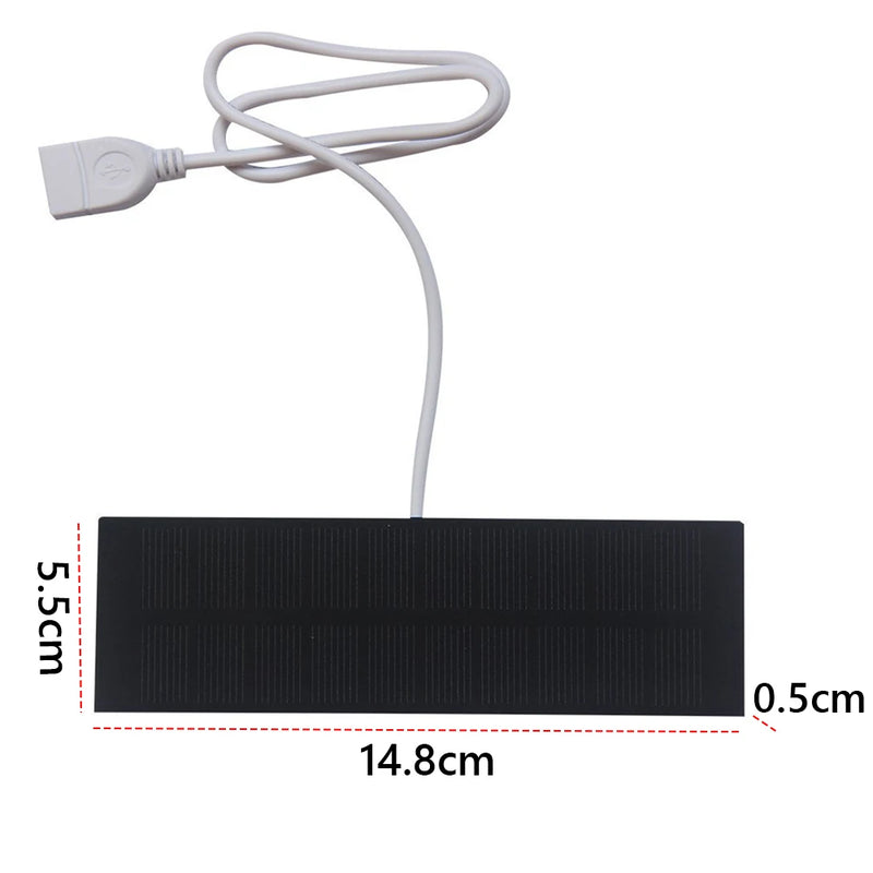 SunCharge Mini | Tragbares USB-Solarpanel | 1 W | Leicht & Wasserdicht | Für Handy & Outdoor