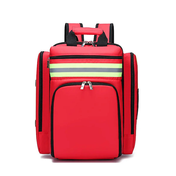 Notfallrucksack SafePak Rescue+ | Wasserdicht & Reflektierend | Für Erste Hilfe & Survival | 45×35×15 cm