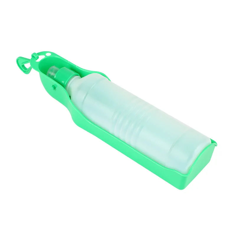 PawHydro Hunde-Wasserflasche To-Go | Faltbar & Auslaufsicher | Für Unterwegs & Reisen | Inkl. Trinknapf