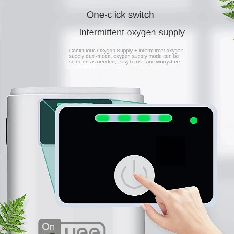 AquaLino SmartOxy Wiederaufladbare Sauerstoffpumpe für Aquarium & Outdoor | Leise Luftpumpe mit Akku & USB | Automatischer AC/DC-Wechsel & LED-Anzeige