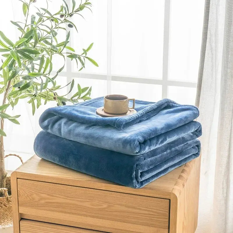 Kuscheldecke Flanella | Extra Weich & Wärmend | Verdicktes Flanell | Ganzjahresdecke