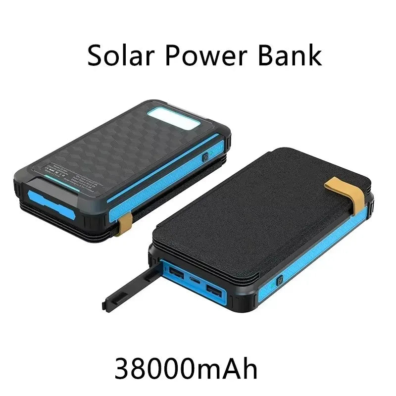 Solar-Powerbank SunCharge Fold | Faltbares Solarpanel & USB-Ausgang | Wasserdicht & Outdoor-tauglich | Für Handy, Camping & Reisen