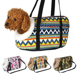 PawVoyager Klassische Haustier-Tragetasche | Weiche & Bequeme Transporttasche für Hunde & Katzen | Outdoor-Reisetasche