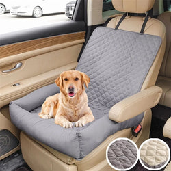 Pawmodo Wasserdichte Hunde-Autositzauflage | Tragbares Reisebett für Auto | Anti-Schmutz | Für Kleine & Mittelgroße Hunde
