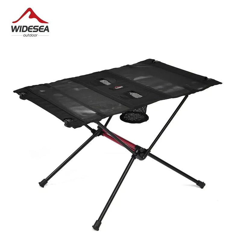 TrekNatura Klapptisch für Outdoor & Camping | Ultraleicht & Stabil | Aluminium | Inkl. Tragetasche