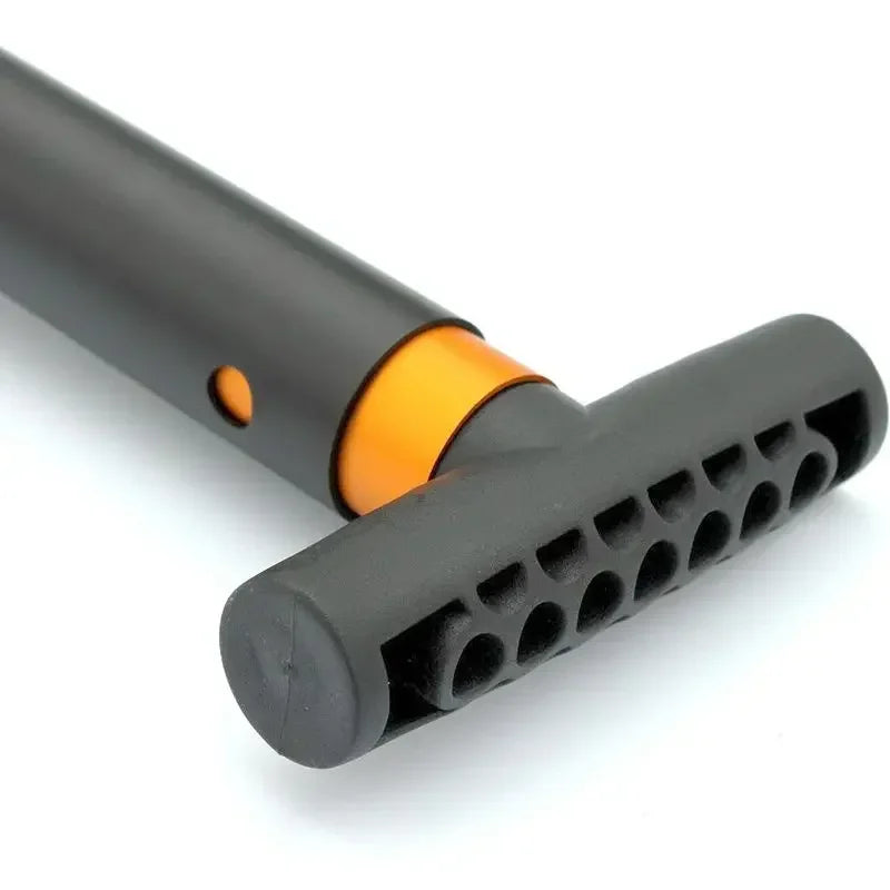 Teleskop-Schneeschaufel FrostoX | Aluminium | Verstellbar 63–82 cm | Leicht & Robust