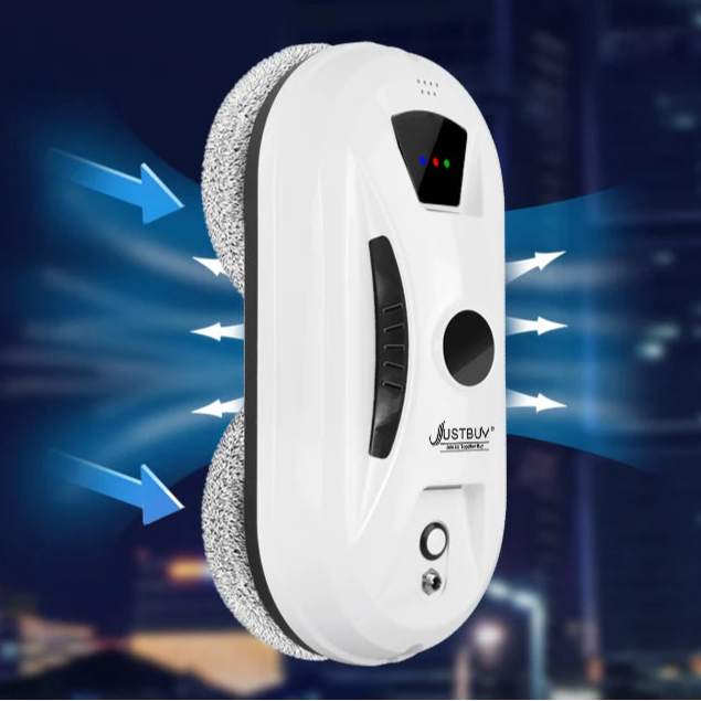 Glasheld Fensterputzroboter | 5600Pa Saugkraft | Sicher & Effizient | Mit Fernbedienung & Sicherheitsseil