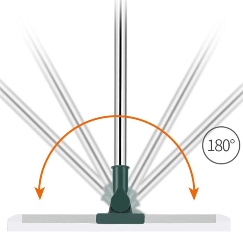 Flexiva Teleskop Reinigungsbürste mit Silikonlippe | 180° Schwenkbar | Für Böden, Fenster & Bad