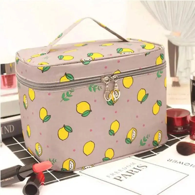 Kosmetiktasche Bellavie XL | Wasserabweisend & Tragbar | Große Kapazität | Reißfestes Oxford-Gewebe