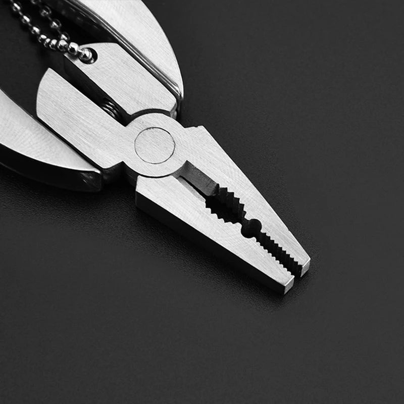 Mini-Multitool TrekMate | Faltbare Zange mit Messer | Schlüsselanhänger-Format | Outdoor & Camping