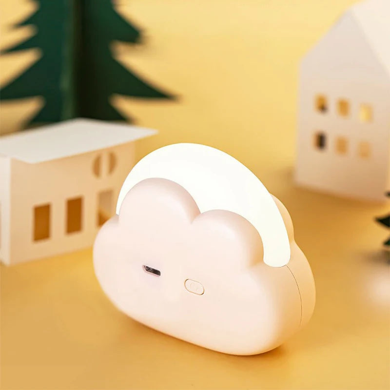 Wolken Nachtlicht Nubilu | Stimmungsvolles LED-Licht | Wiederaufladbar | Für Schlafzimmer, Flur & Kinderzimmer