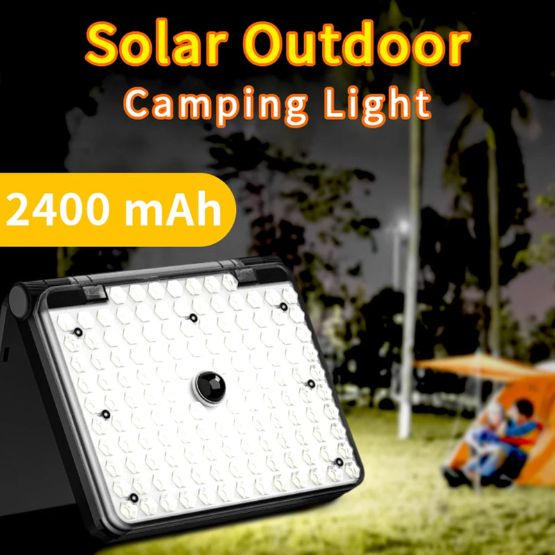 Lunavo OutdoorLight Solar LED Nachtlicht | Tragbar & Wiederaufladbar | Extra Hell | Ideal für Camping, BBQ & Notfälle