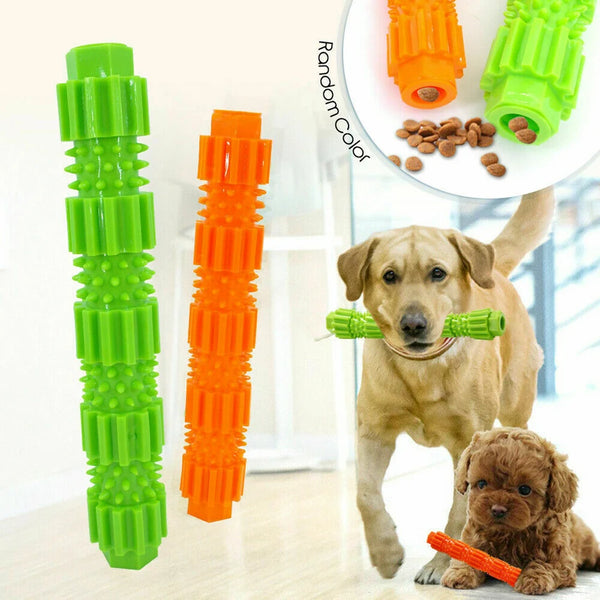 Chewilo Kauspielzeug für Hunde | Gummispielzeug mit Leckerli-Funktion | Zahnpflege & Beschäftigung | 18 cm lang