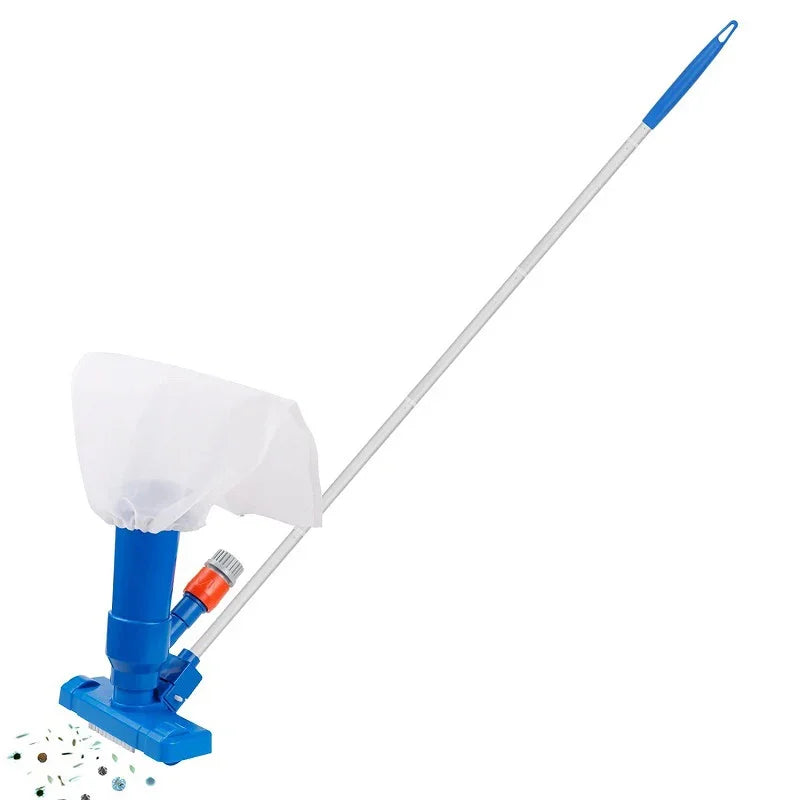 AquaRein Pool- & Teichsauger Set | Unterwasser Staubsauger | Inkl. EU-Stecker | Für Pools & Aquarien
