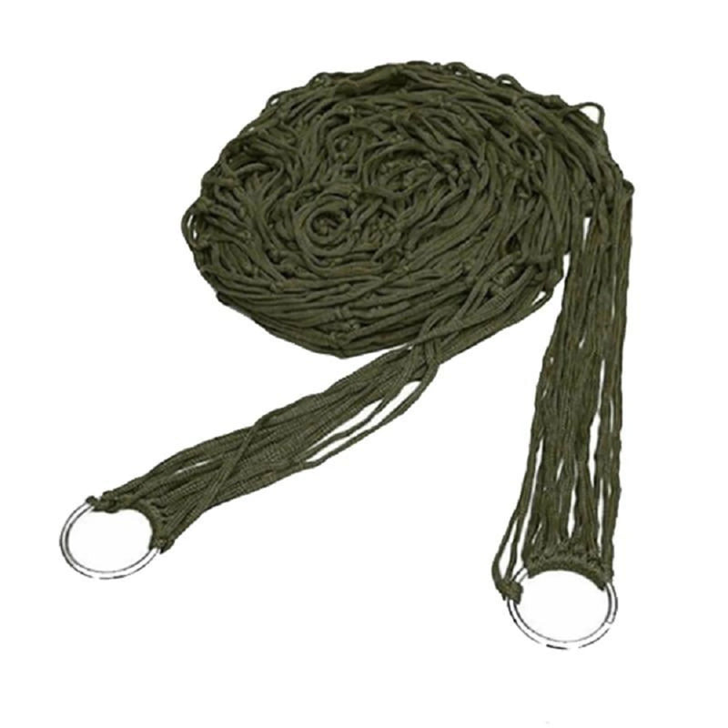 Relaxora Mesh Hängematte | Ultraleichtes Nylonnetz | Tragbar & Atmungsaktiv | Für Garten, Camping & Reisen
