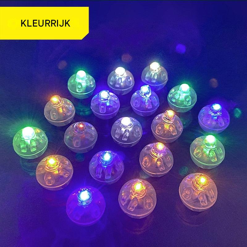 LED Mini-Lichtkugeln LumiPearls | Bunte Partybeleuchtung | Wiederverwendbar | Ø 1,3 cm