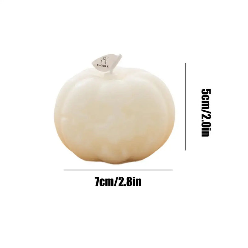 CeraPumpkin Duftkerze | Handgefertigt | Kürbis-Design | Herbstliche Dekoration