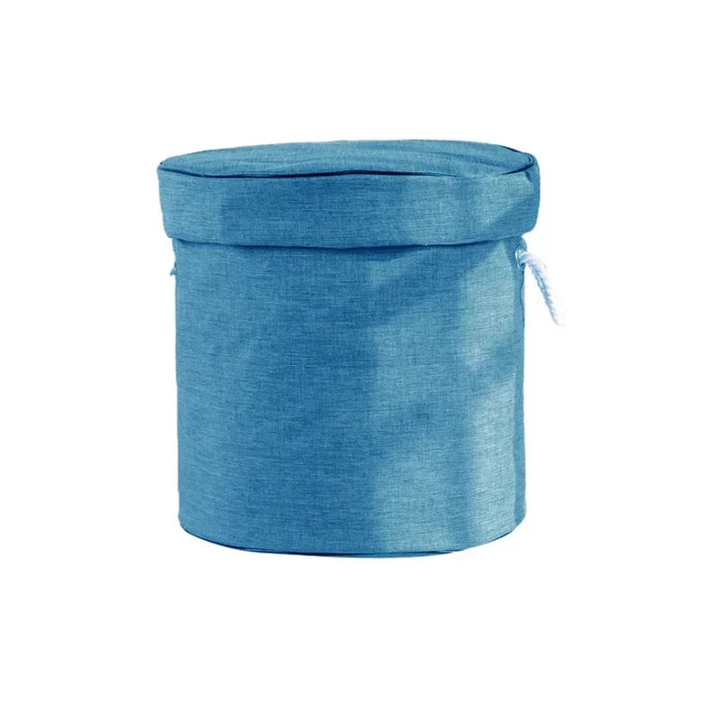 PlayZip Spielzeug-Aufbewahrungstasche | Mit Reißverschluss & Traggriff | 32×32×28 cm | Inkl. 150 cm Spielmatte | Kinderzimmer-Organizer