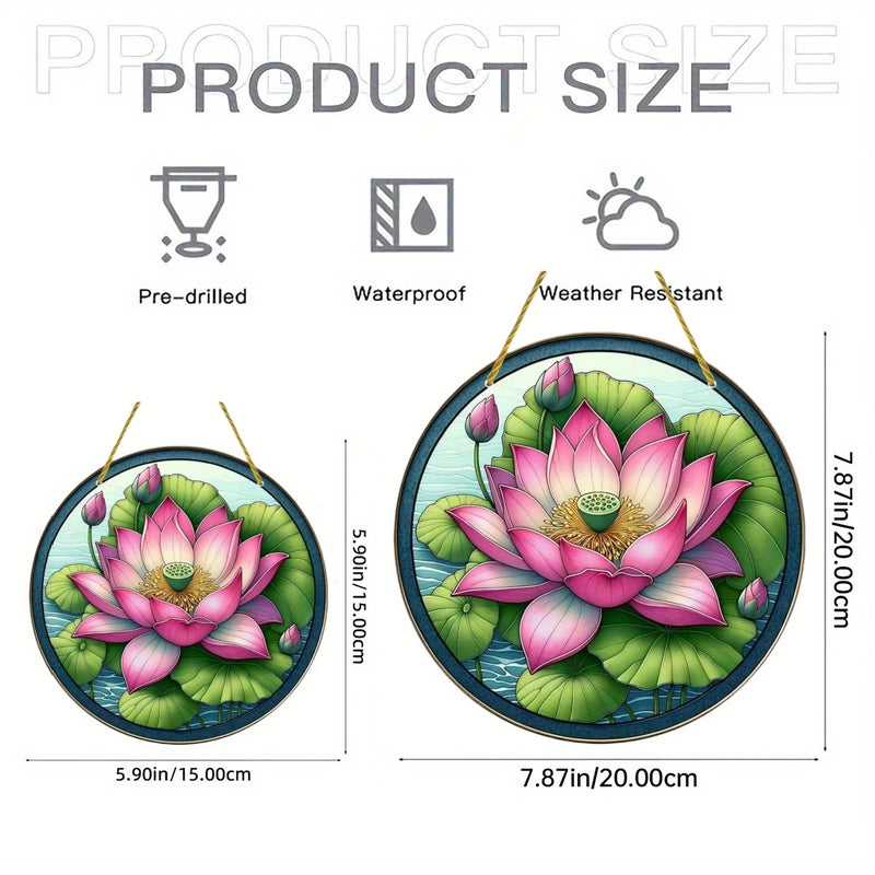 Schmetterling Sonnenfänger AureliaLight | Acryl Rundschild | 15×15 cm / 20×20 cm | Fenster- & Wanddeko