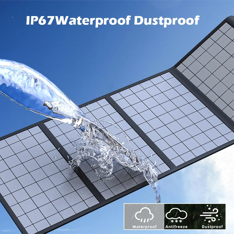 Faltbares Solarpanel SolarXplore 300 | 300 W Leistung | USB & DC-Ausgang | PET-beschichtet & Wasserdicht | Tragbare Power für Outdoor & Reisen