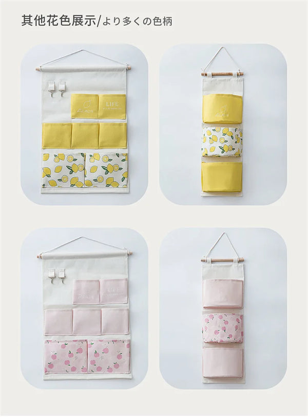 Hangaro Wandorganizer | 3–7 Fächer | Baumwolle & Leinen | Wasserdicht & Platzsparend