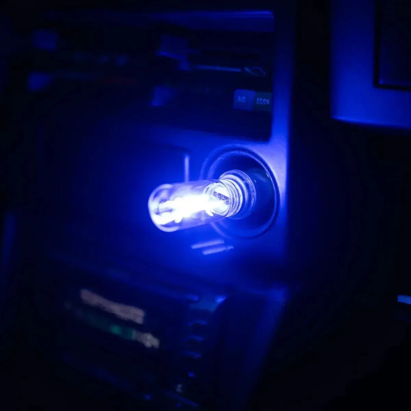 LumiVase Atmosphärenlicht | Glasflasche Design | Touch-Dimmer | USB | 5 Farben