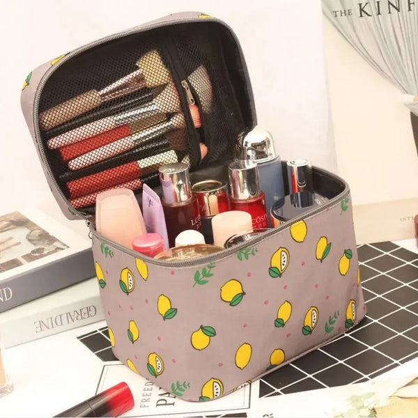 Kosmetiktasche Bellavie XL | Wasserabweisend & Tragbar | Große Kapazität | Reißfestes Oxford-Gewebe
