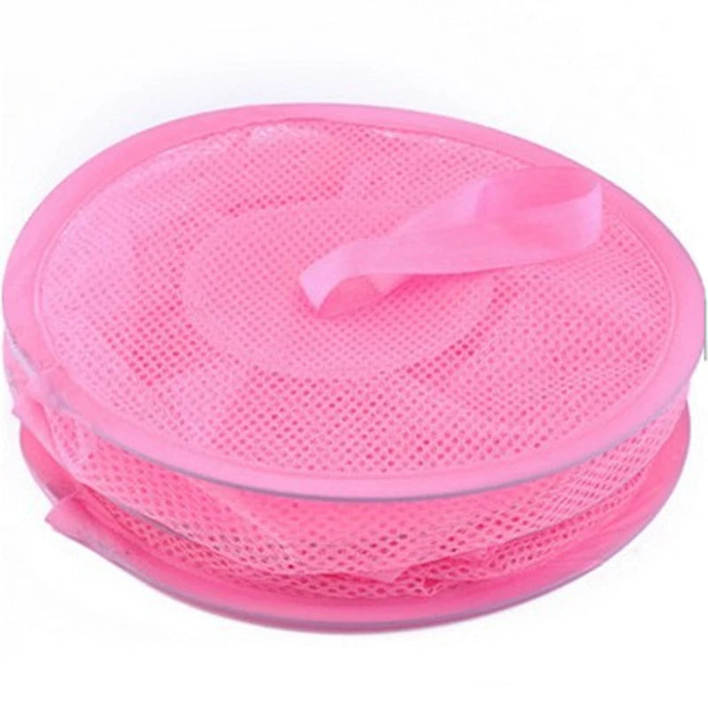 OrdiNest Kids Hängender Aufbewahrungskorb aus Netzstoff | 3-stöckiger Organizer für Spielzeug, Wäsche & Accessoires – 75×27 cm