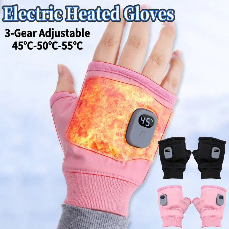 ThermoGrip Beheizbare Handschuhe | 360° Rundum-Wärme | Wiederaufladbar & Winddicht | Touchscreen-Funktion