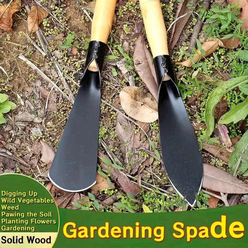 Florabrix 2er Set Garten-Kellen aus Metall | Robuste Handschaufeln zum Graben, Pflanzen & Jäten