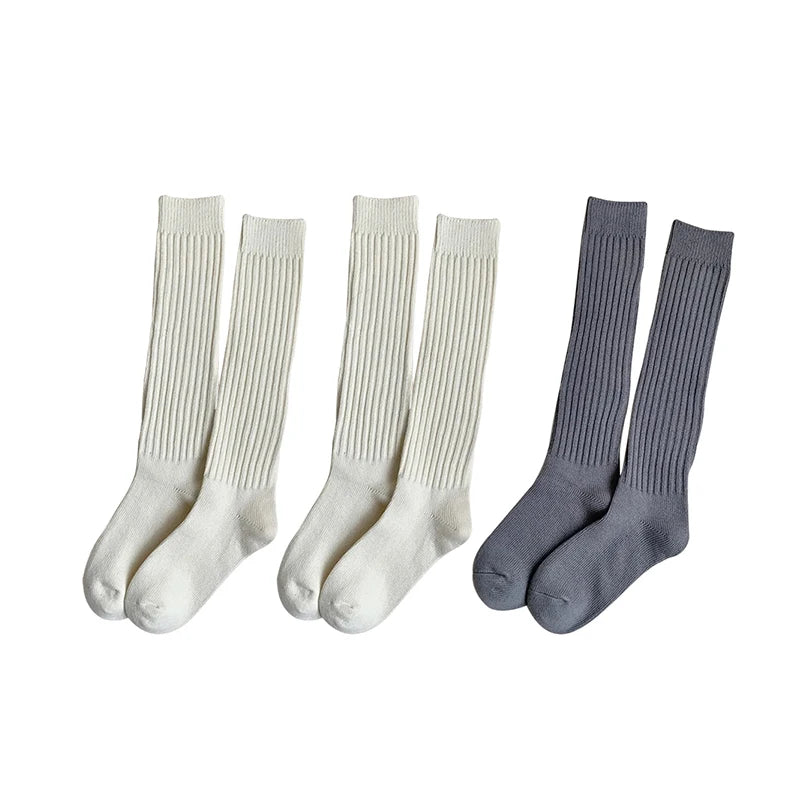 Wärmewolle Damen Wollsocken | Kniehoch | Herbst & Winter | Warm & Weich | Kaffee-Braun