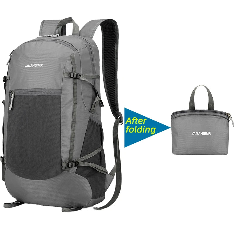 Faltbarer Rucksack "Alpivio" | Ultraleicht & Kompakt | 18L Volumen | 42x28x15 cm