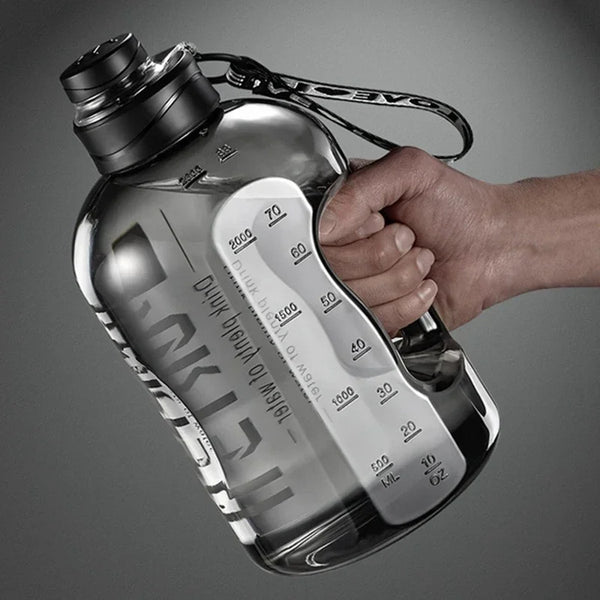 Hydronex Trinkflasche 1,7 L / 2,7 L | Auslaufsicher & BPA-frei | Große Kapazität | Für Sport, Fitness & Outdoor