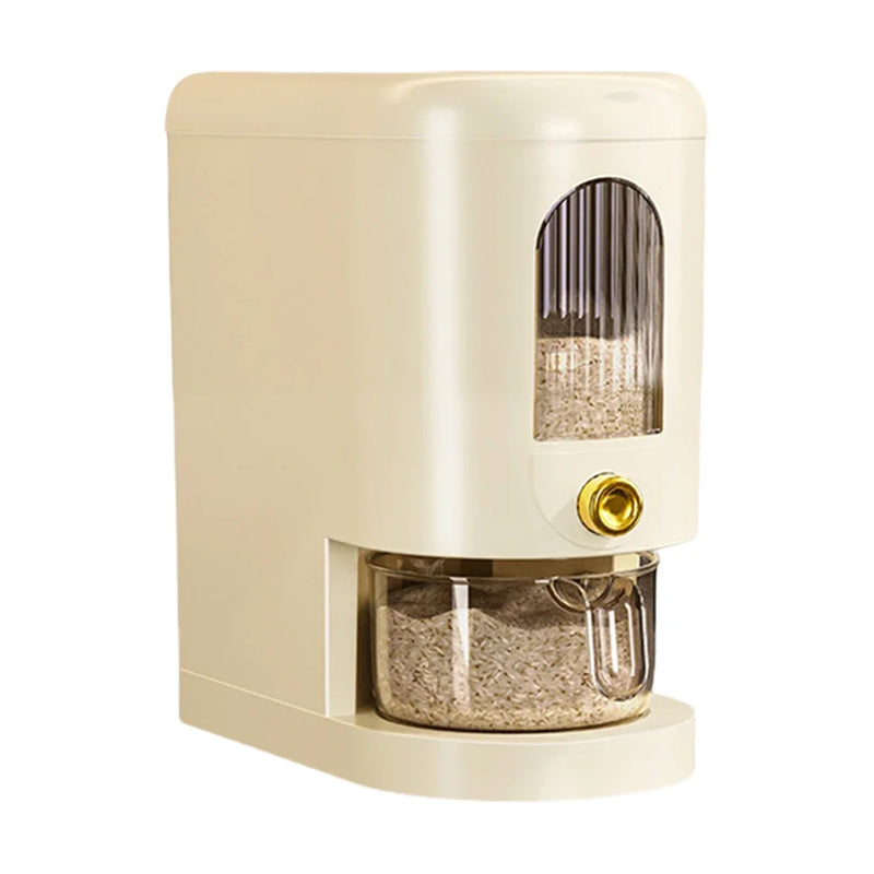 Reis- & Getreidespender GrainGuard | 5 kg / 10 kg | Automatisch & Insektensicher | Luftdicht & Hygienisch