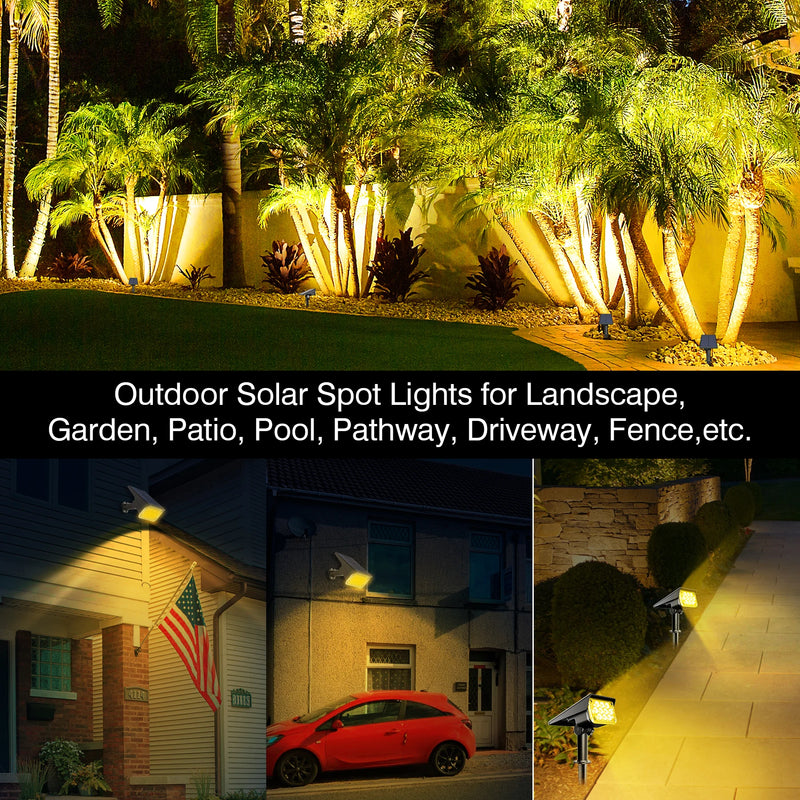 Solarstrahler LumoSolar | 3000K/6000K/RGB | IP65 Wasserdicht | Garten- & Wegbeleuchtung