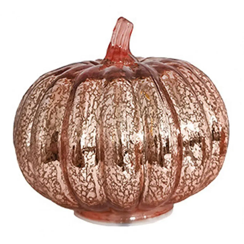 Aurelia Glow Glas-Kürbis Deko | Sternenhimmel-Design | LED & Timerfunktion | Herbst & Halloween