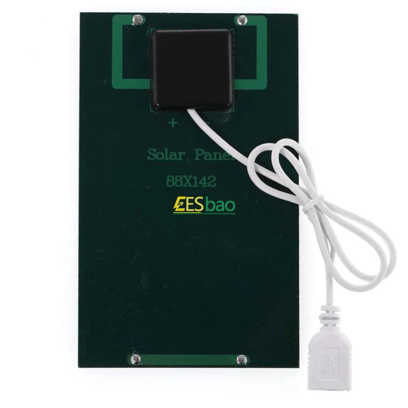 Solar-Ladepanel Sunvergo 5V | 5 W | USB-Ausgang | Kompakt & wetterfest | Für Smartphone, Powerbank & Outdoor-Elektronik