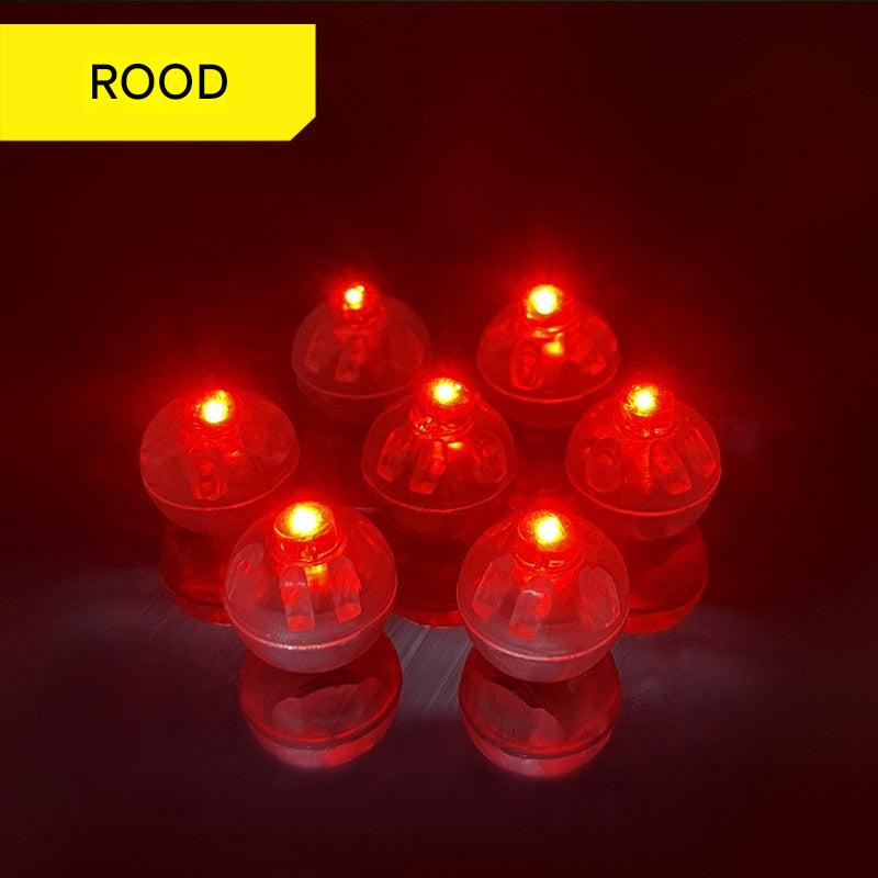 LED Mini-Lichtkugeln LumiPearls | Bunte Partybeleuchtung | Wiederverwendbar | Ø 1,3 cm