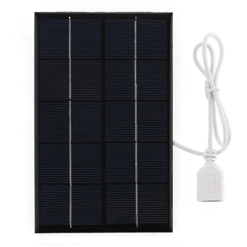 Solar Ladepanel SunPort 5W USB | Tragbares Solarpanel | 5V Schnellladung | Outdoor, Camping & DIY