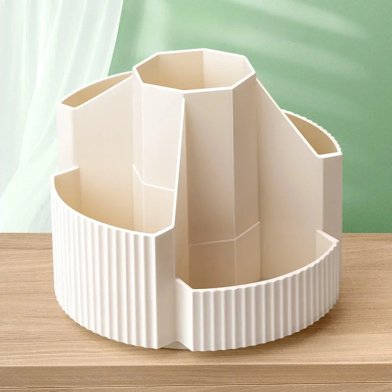 Schreibtisch-Organizer SpinTidy | 360° drehbar | 5 Fächer | Für Büro, Schule & Zuhause