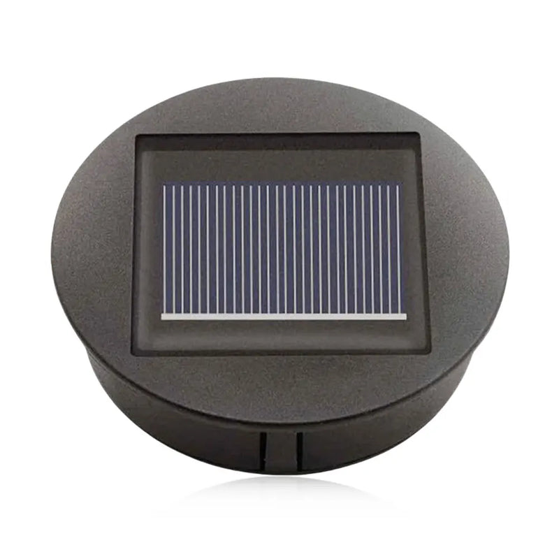 Solesta Solar Lampenbasis 8 cm mit LED-Leuchtmittel | Automatik Ein/Aus | IP44 Wetterfest | Für Garten, Camping & DIY-Deko