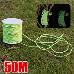 Reflektierendes Paracord SEVION Pro 50m | Hochfest & Abriebfest | Outdoor & Survival Seil für Zelt, Camping, Bergsteigen